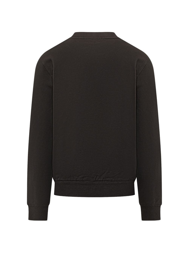 Dolce & Gabbana logo-applique round-neck sweatshirt outlook