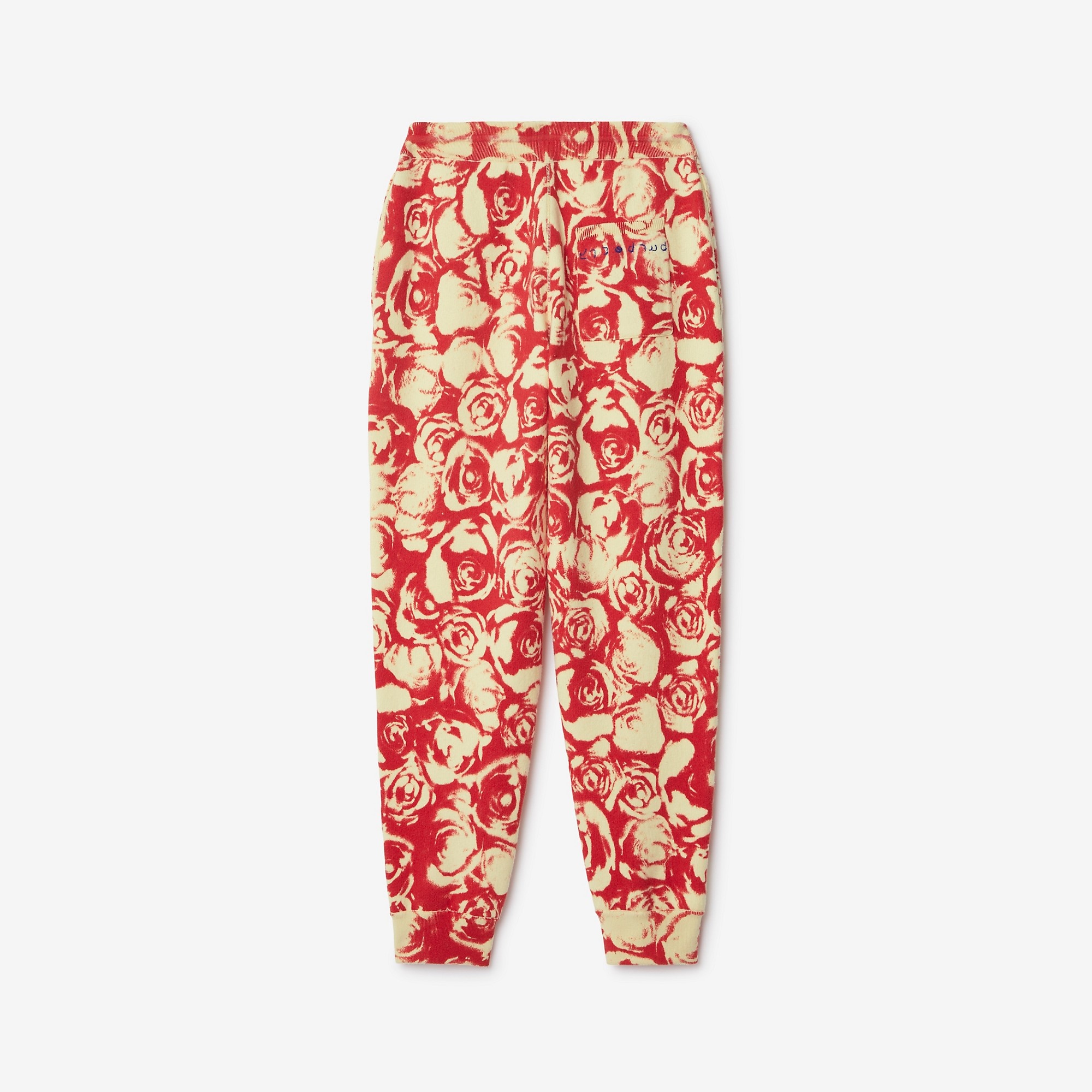 Rose Wool Jogging Pants - 5