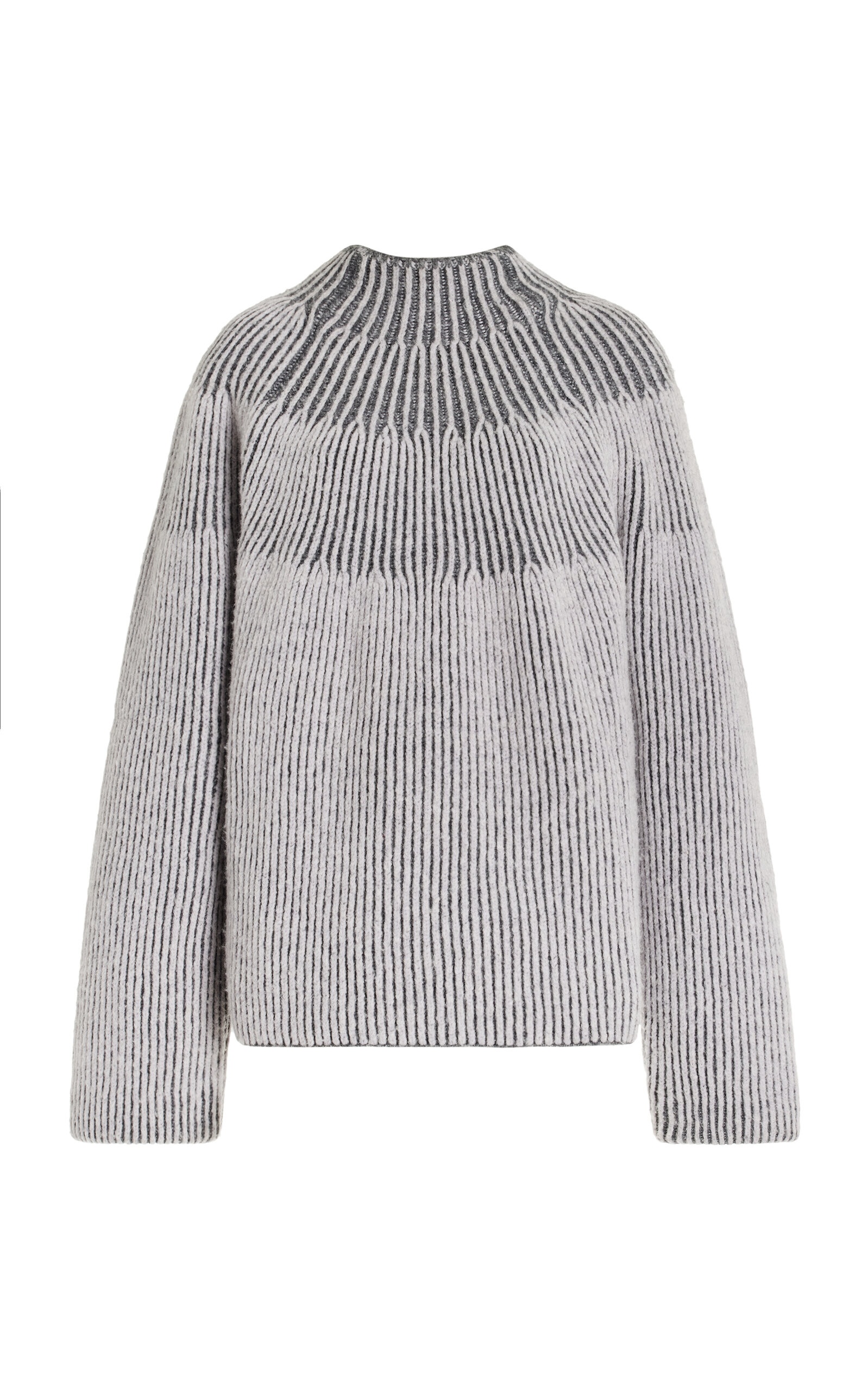 Brynn Jacquard Knit Sweater blue - 1