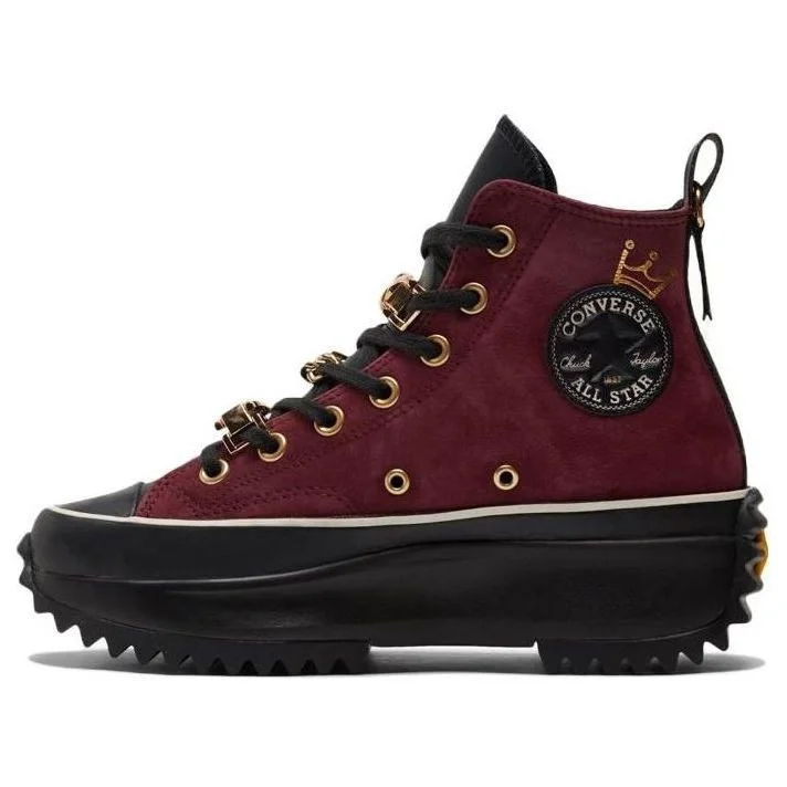 (WMNS) Converse Run Star Hike High 'Deep Bordeaux' 573065C - 1