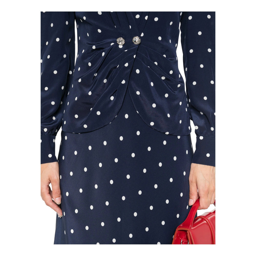 Alessandra Rich Blue Dresses - Day Dresses Women - 4