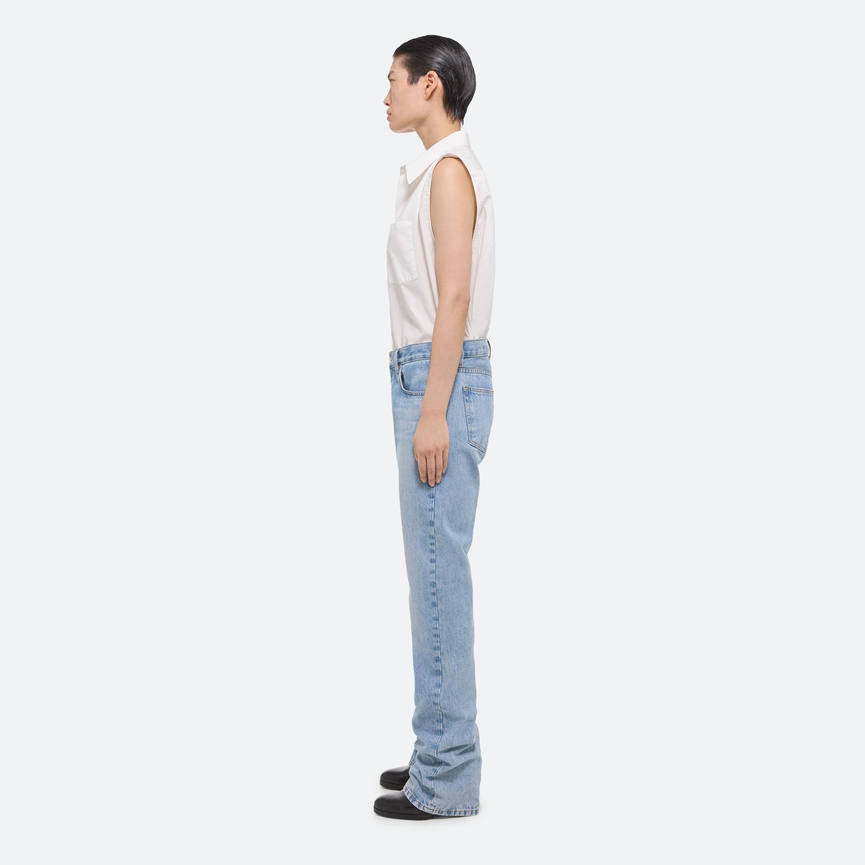 LOW-RISE STRAIGHT JEANS - 4