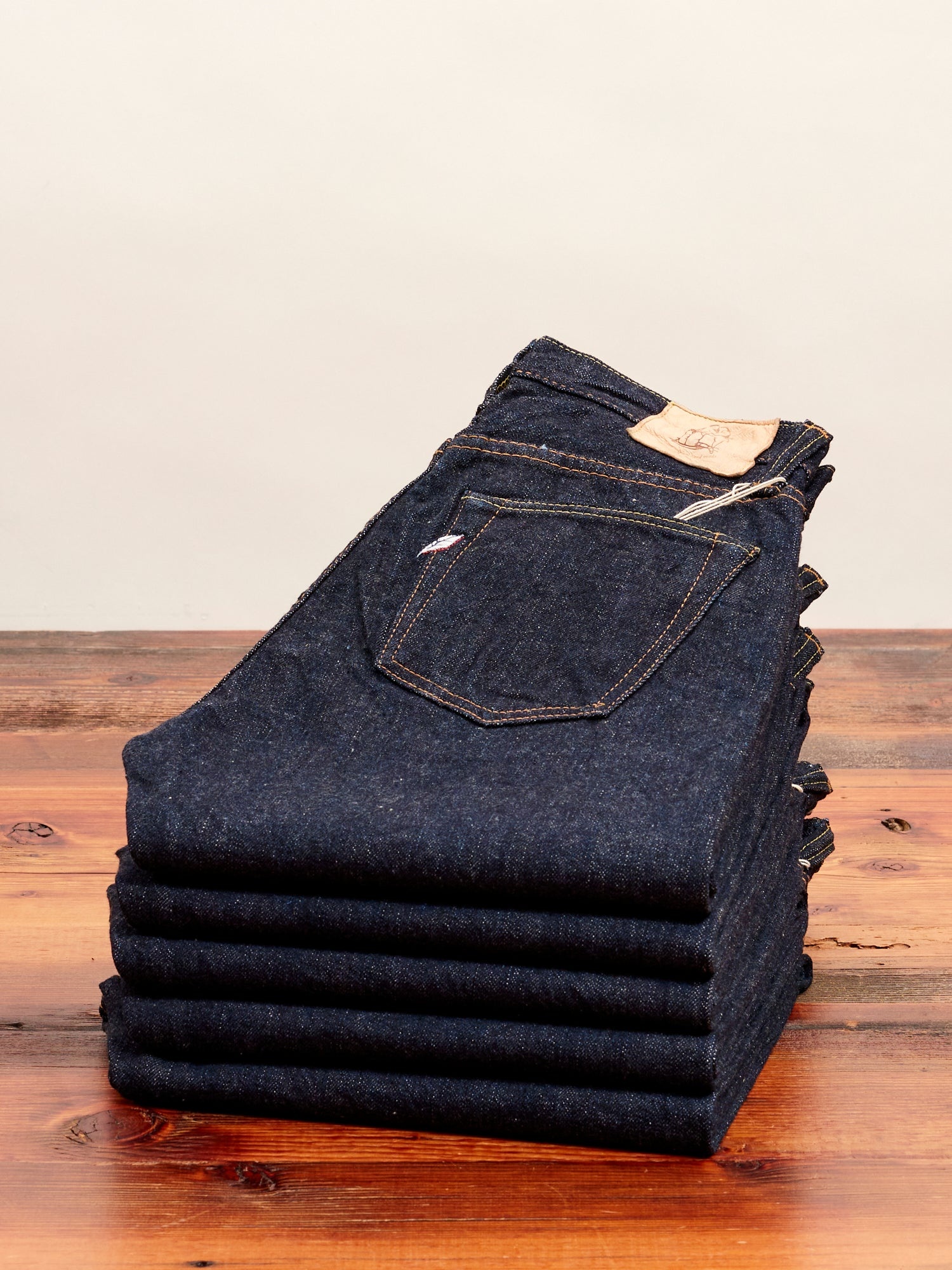 XX-003 14oz Rinsed Selvedge Denim - Regular Straight Fit - 1