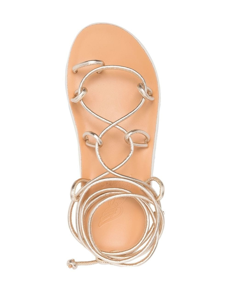 lace-up minimal sandals 4