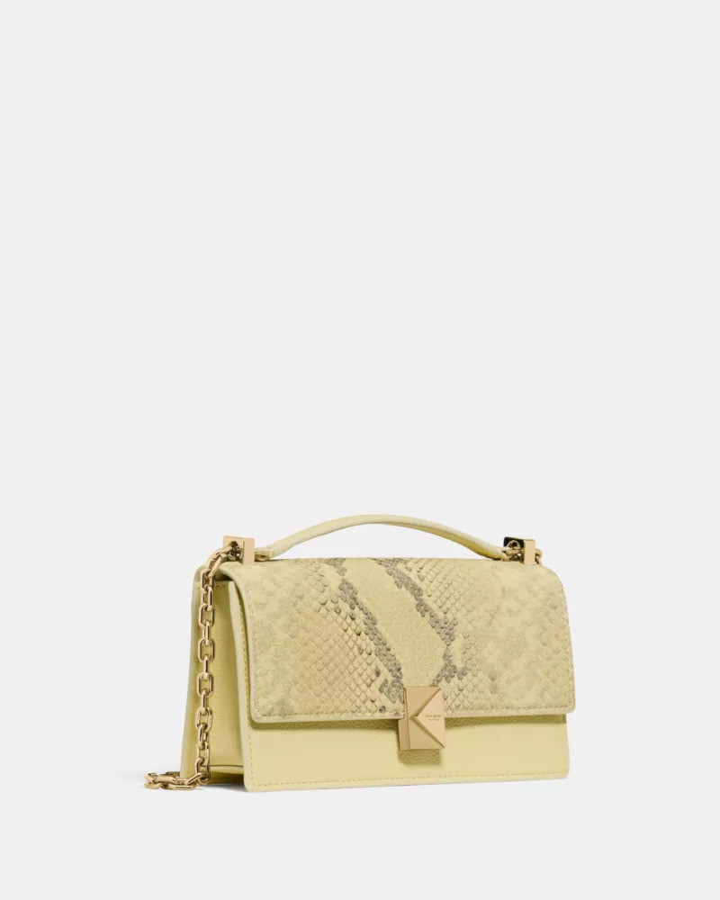 Deco Snake Embossed Mini Crossbody Bag 3