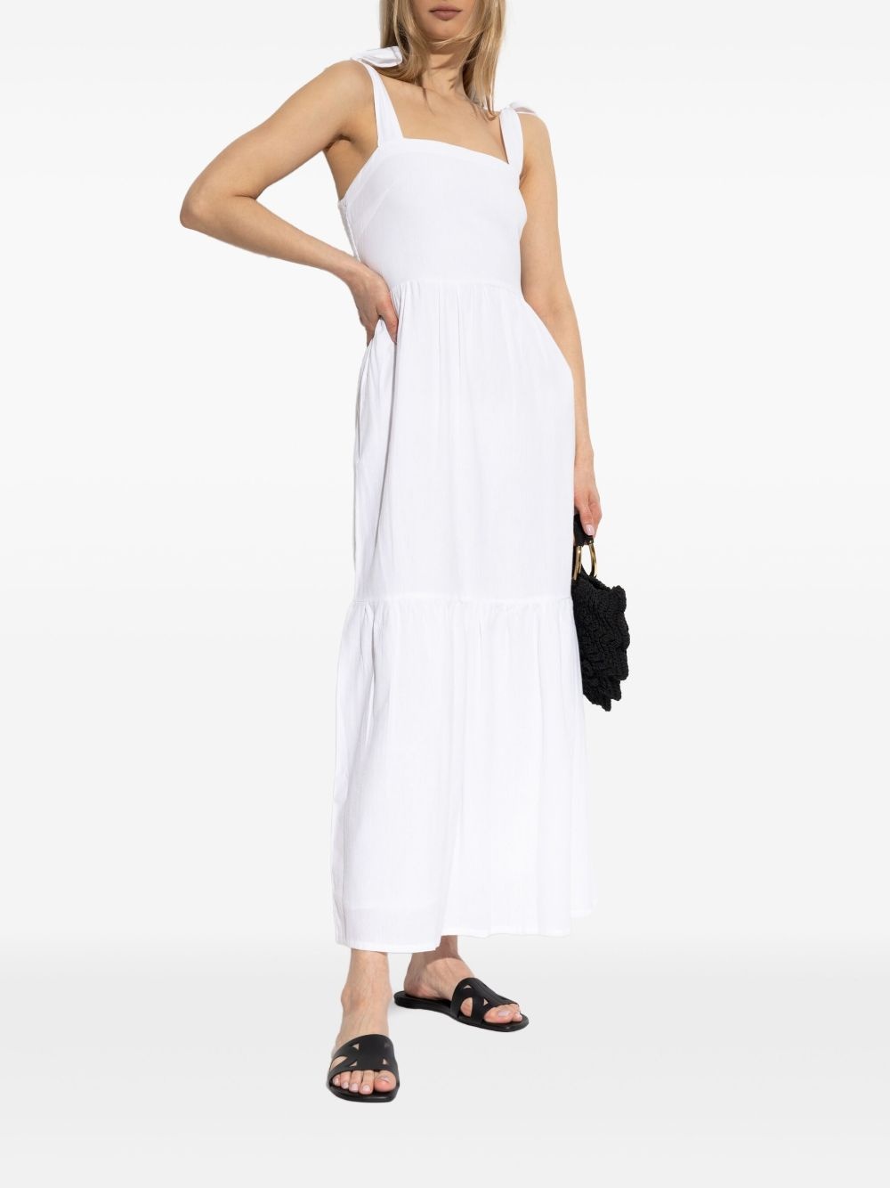 poplin midi dress - 2