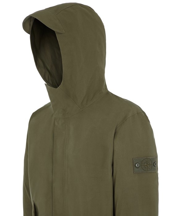 704F1 STONE ISLAND GHOST PIECE_O-VENTILE® MILITARY GREEN - 5