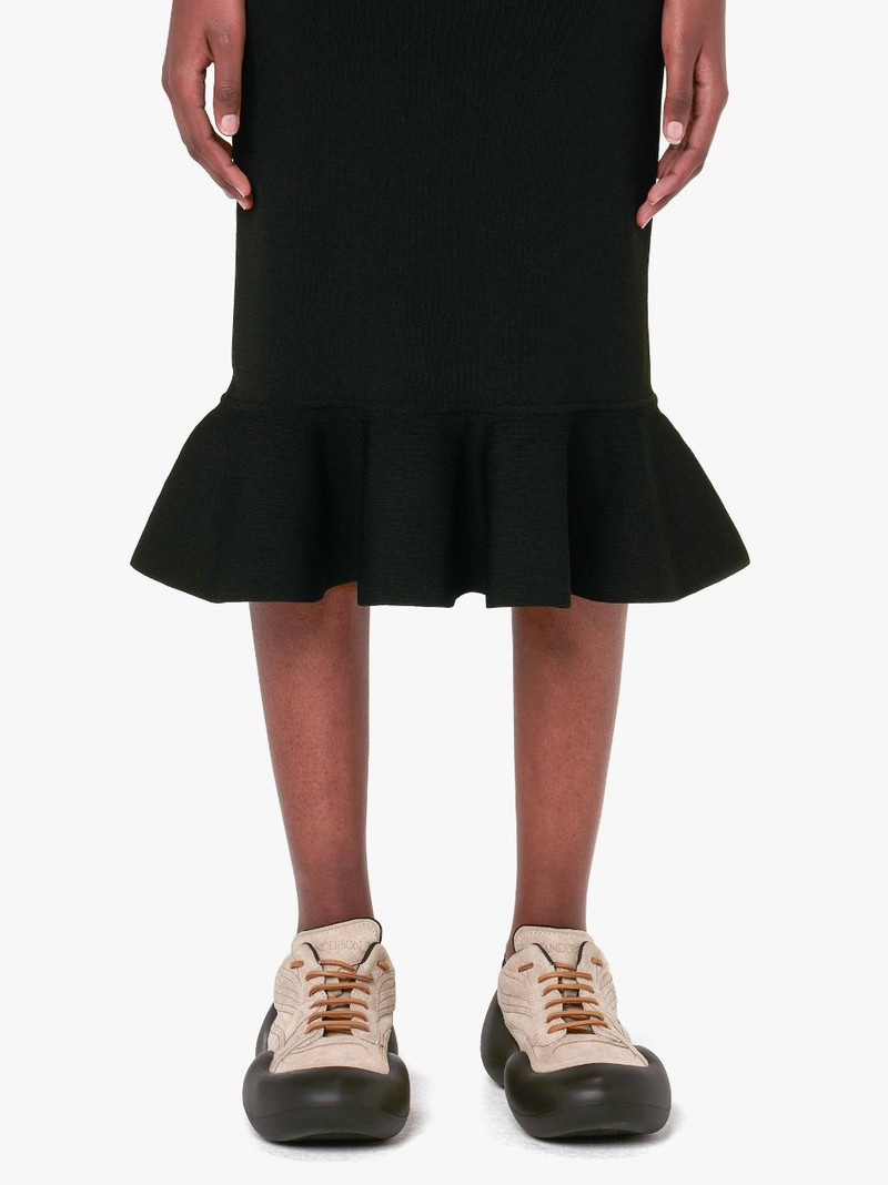 RUFFLED HEM SLEEVELESS DRESS 5