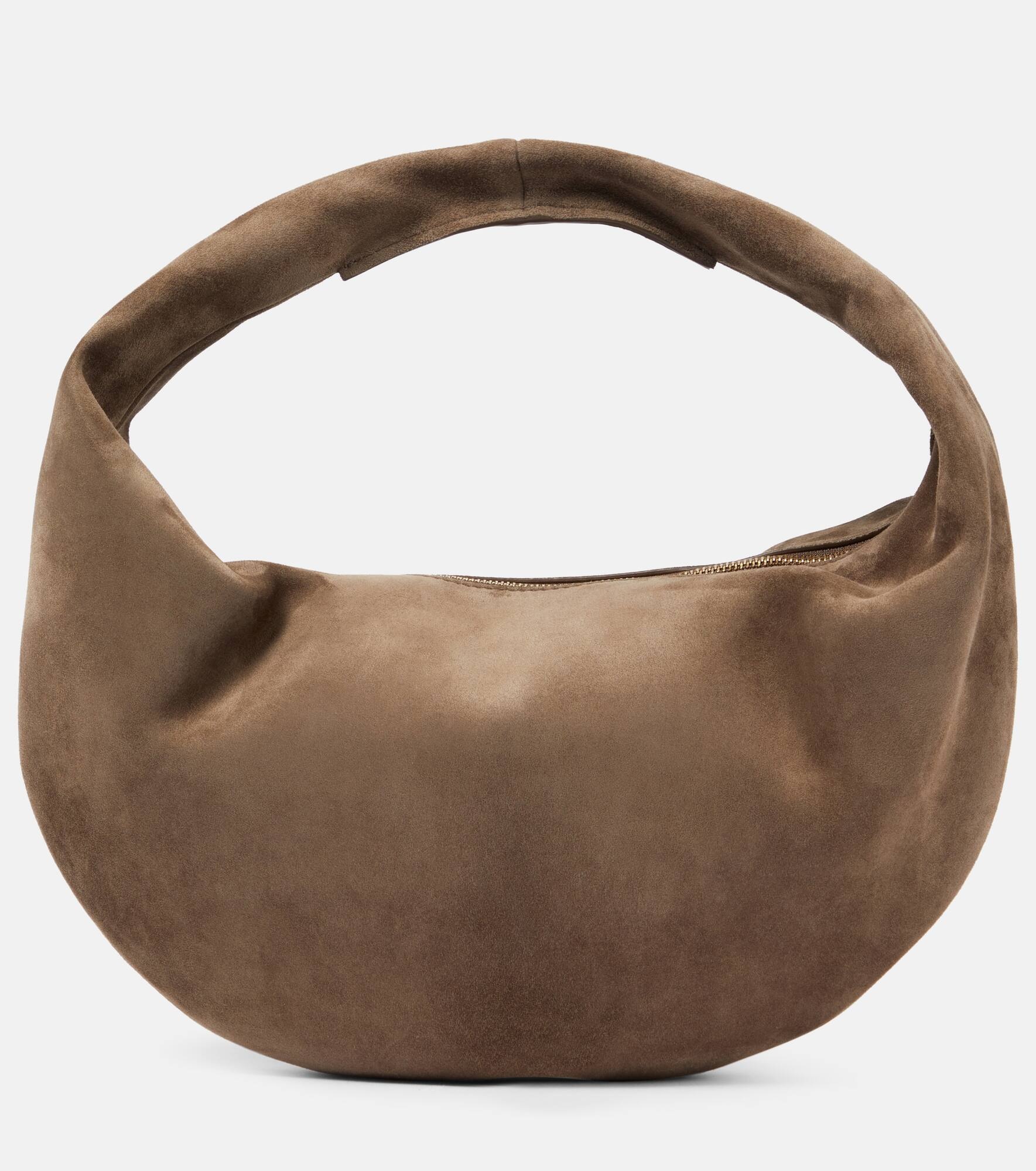 Olivia Medium suede tote bag - 1