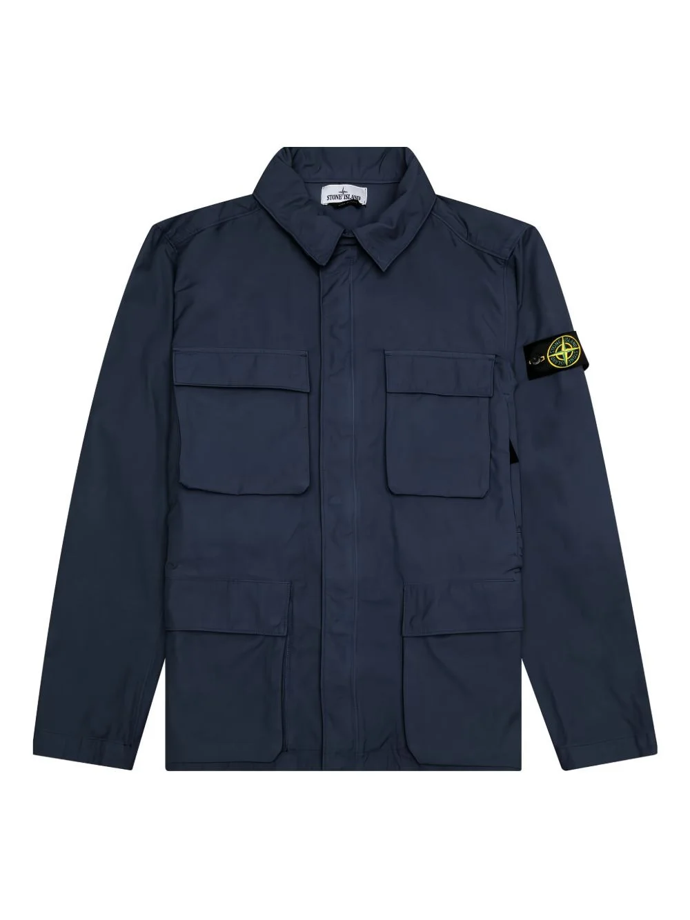 patch-pocket field jacket - 1