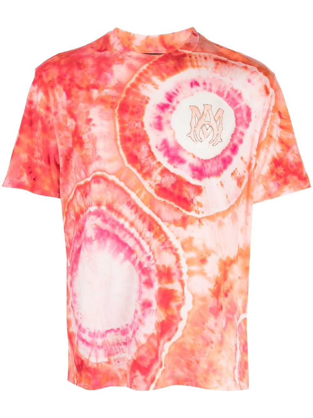 tie-dye short-sleeve T-shirt - 1