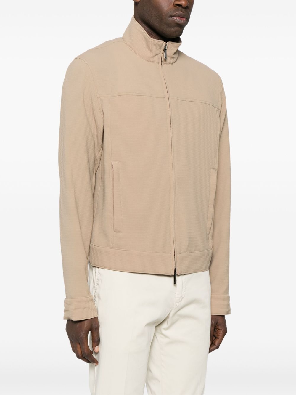 textured jacket - 3