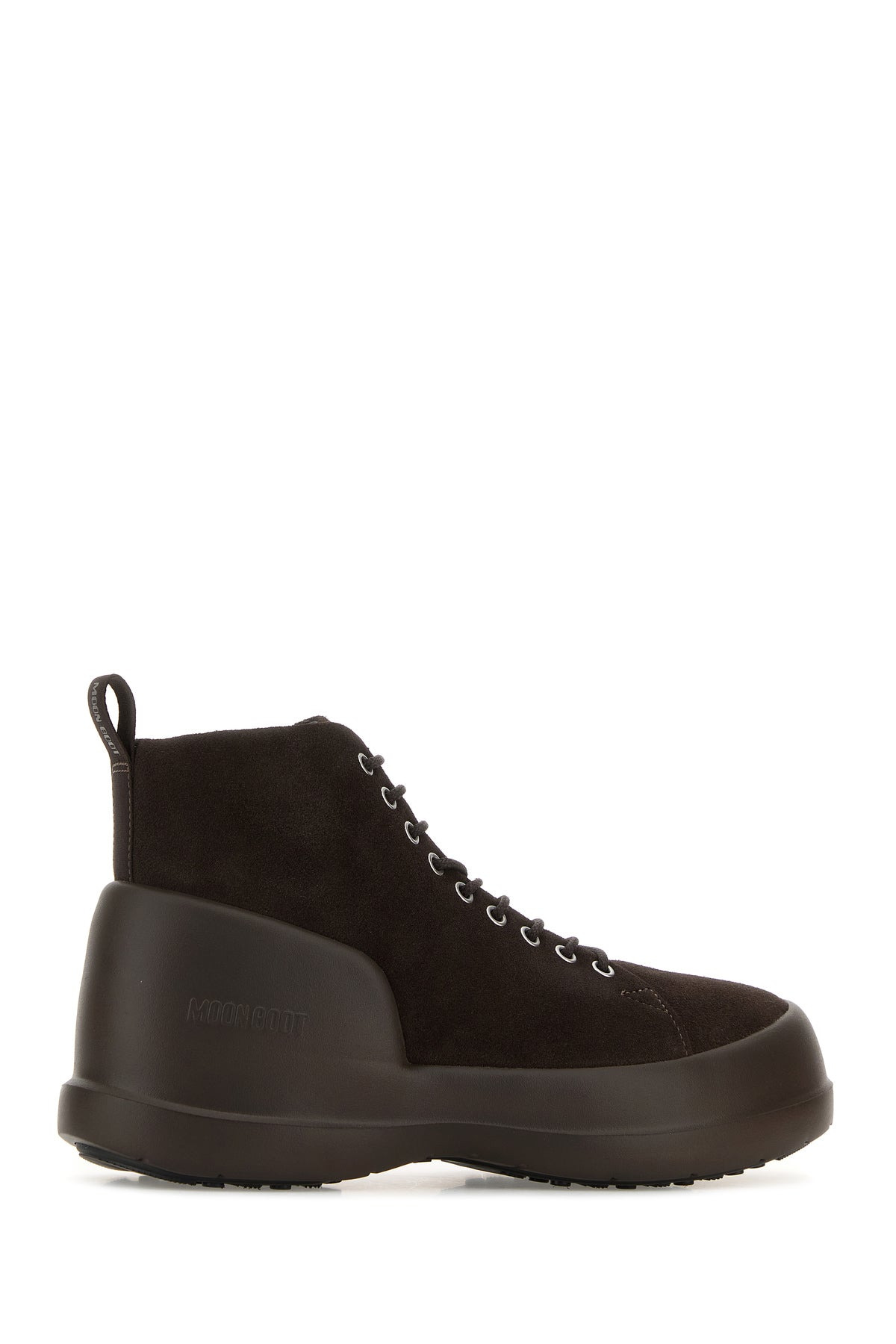 Brown suede Mezzaluna sneakers - 3