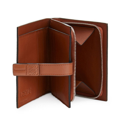 Loewe Compact zip wallet in soft grained calfskin outlook