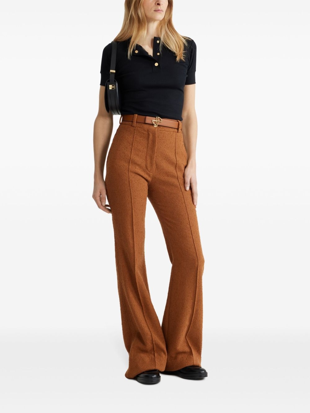 organic-cotton Henley top - 2
