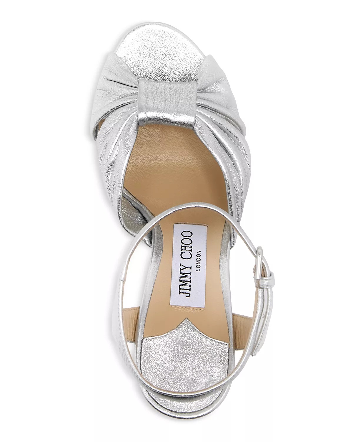 Women's Heloise 120 Snake Embossed High Block Heel Platform Sandals - 3