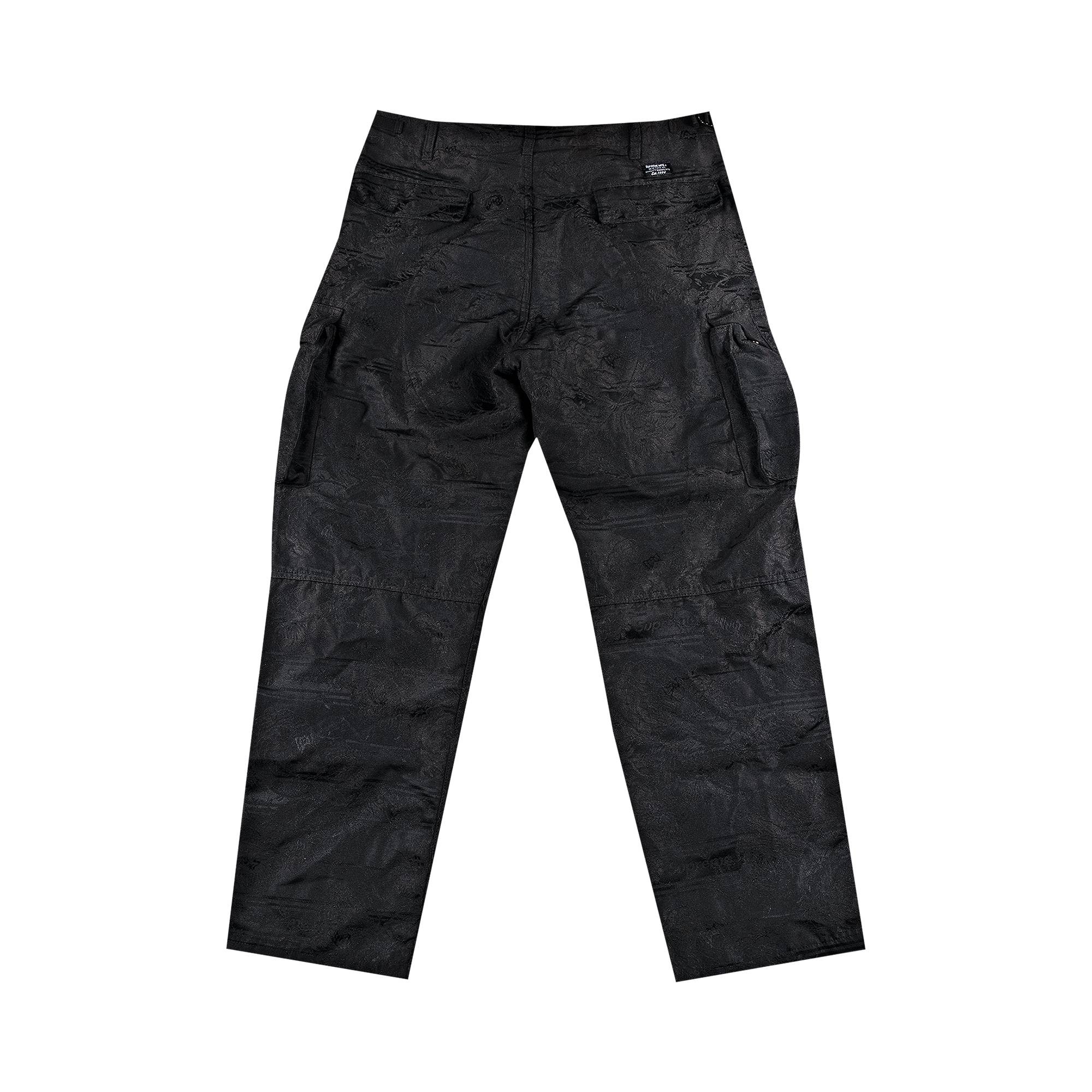Supreme Floral Tapestry Cargo Pant 'Black' - 2