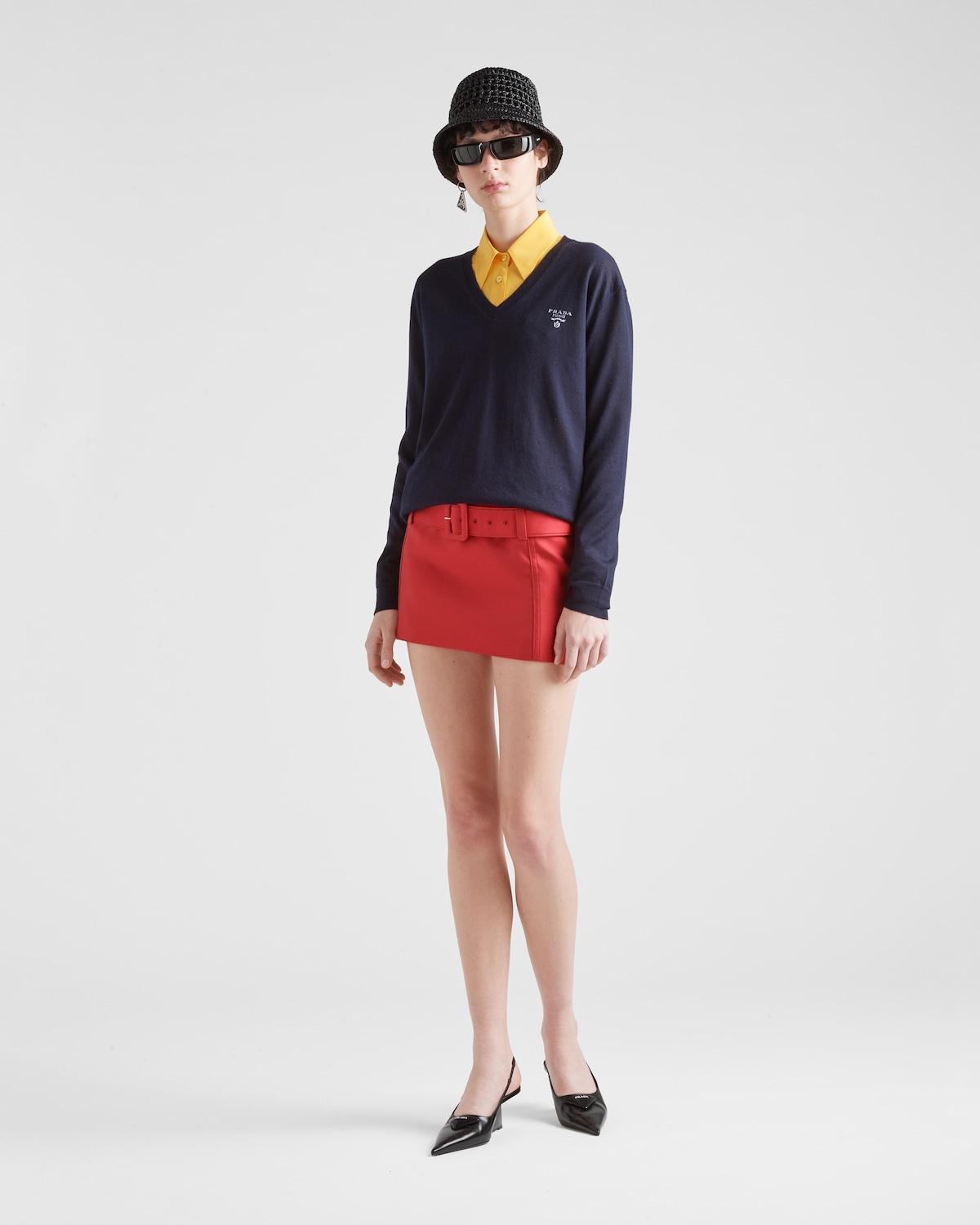 Silk and wool miniskirt - 2