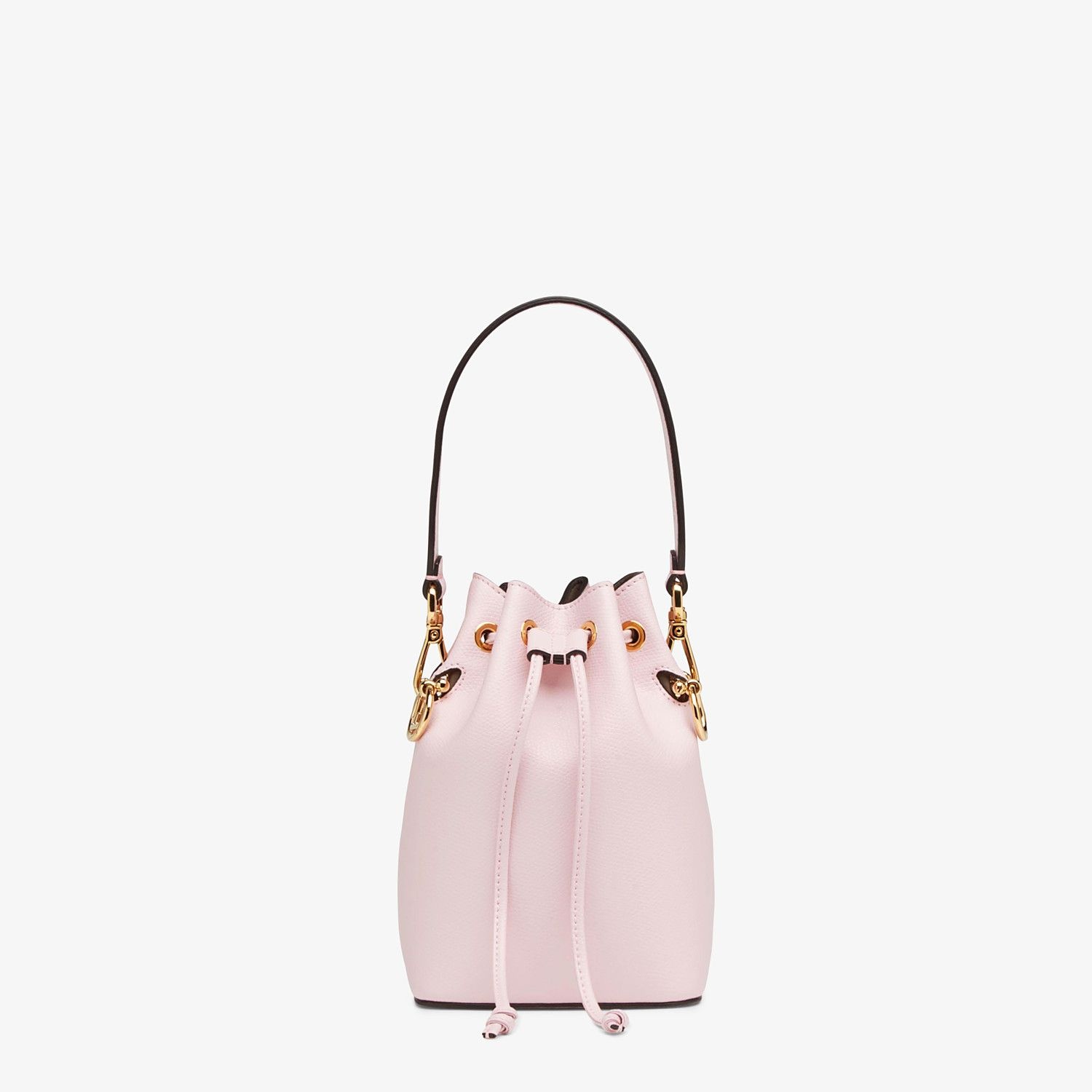 Pink leather mini-bag - 1