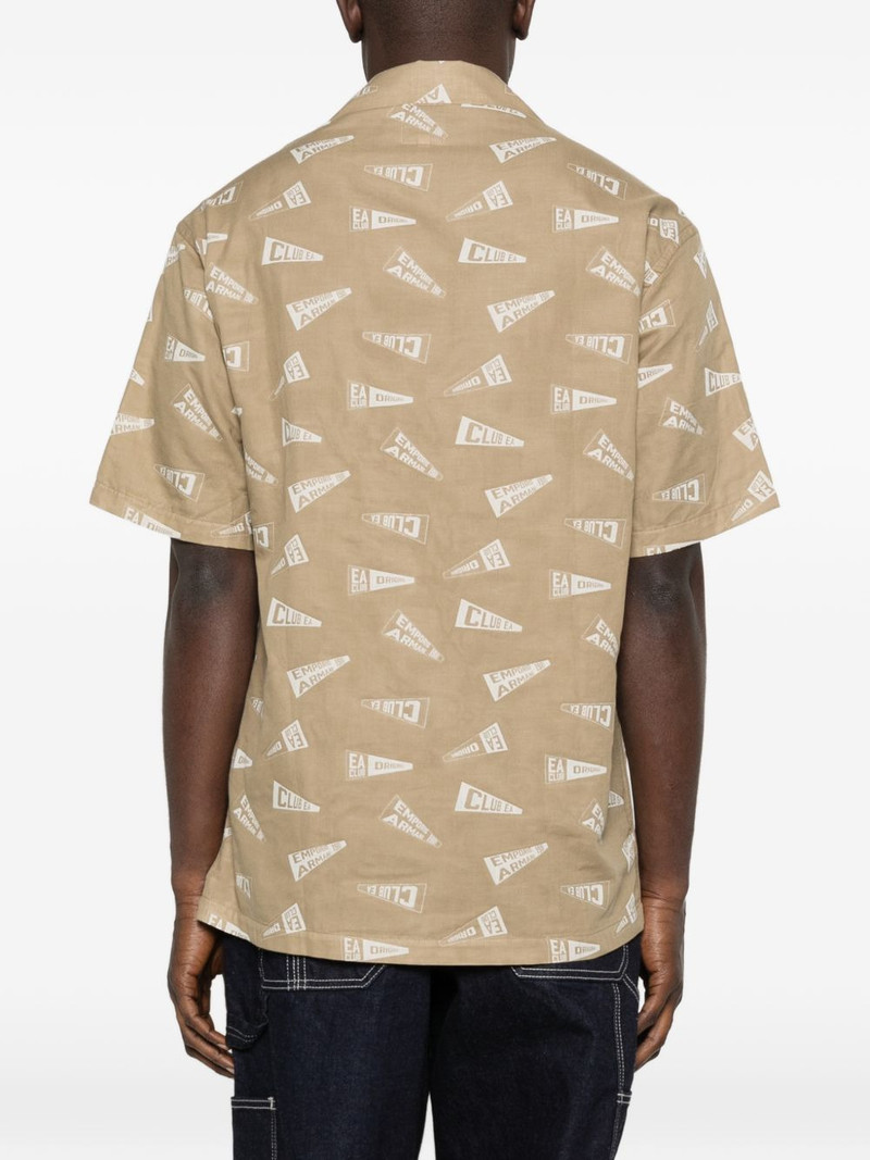 logo-pattern shirt 4