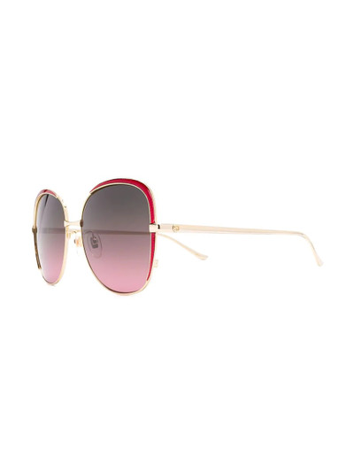 GUCCI oversized frame sunglasses outlook