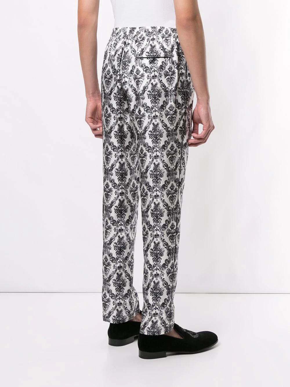 all-over print trousers - 4