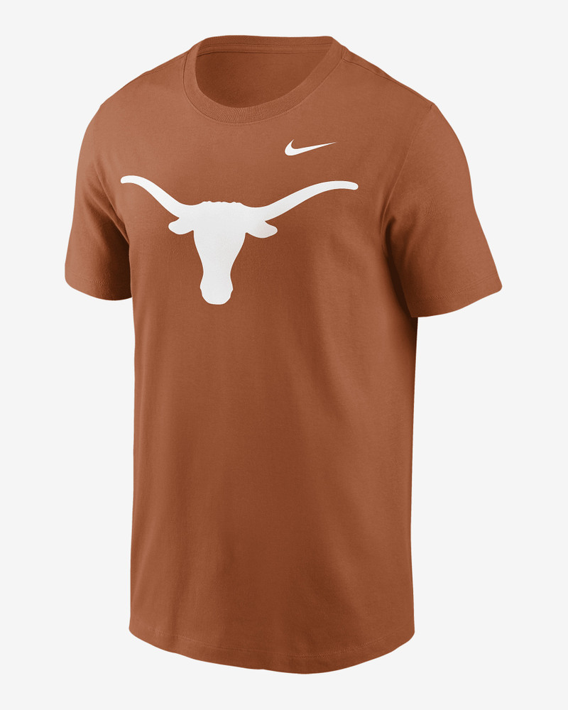 Texas Longhorns Primetime Evergreen Logo Nike Men's College T-Shirt - 1