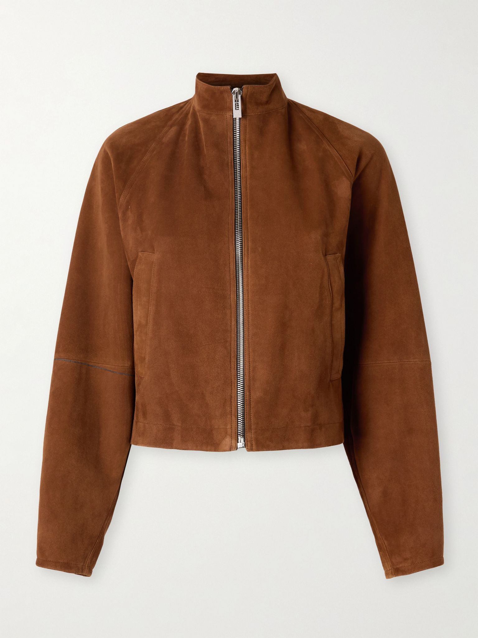 Suede jacket Brown - 1