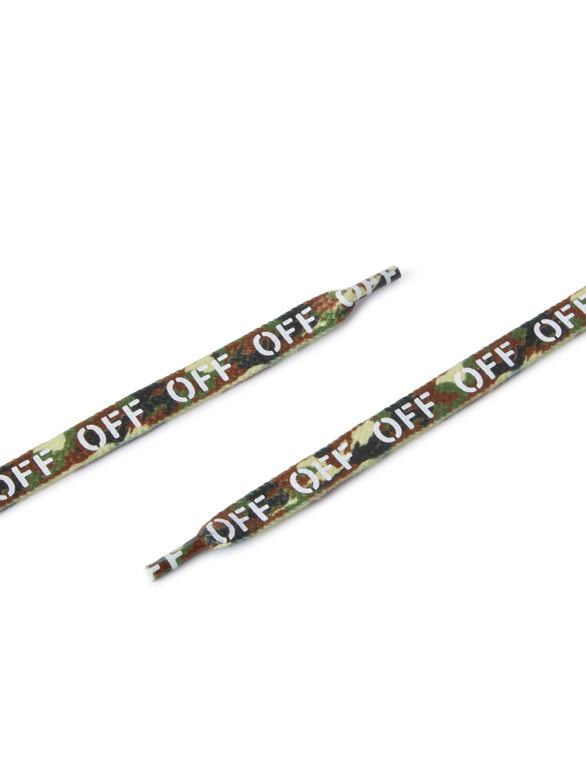 Green/White Camo Laces - 3