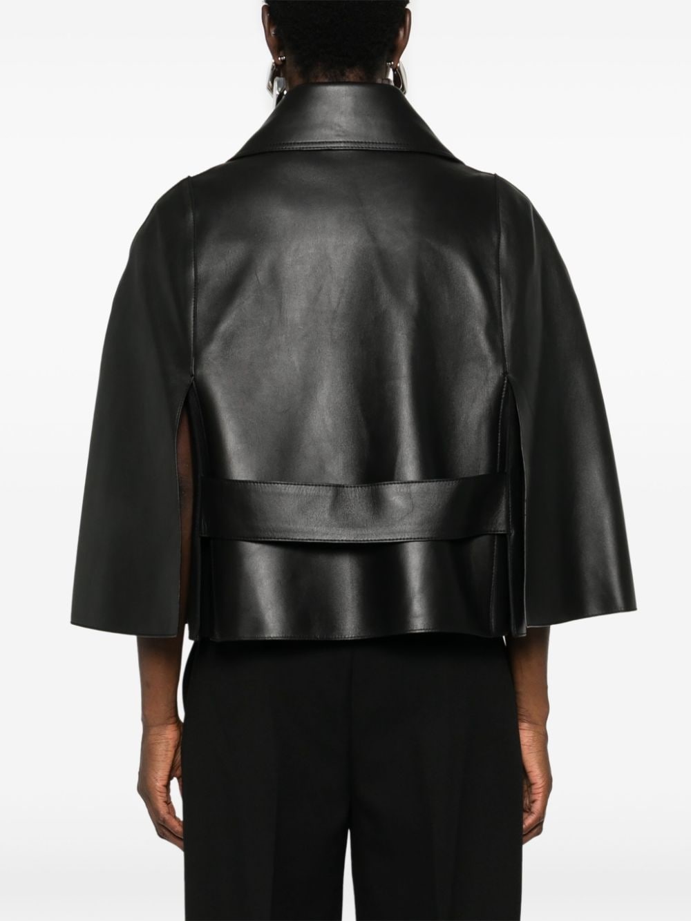 leather cape - 4