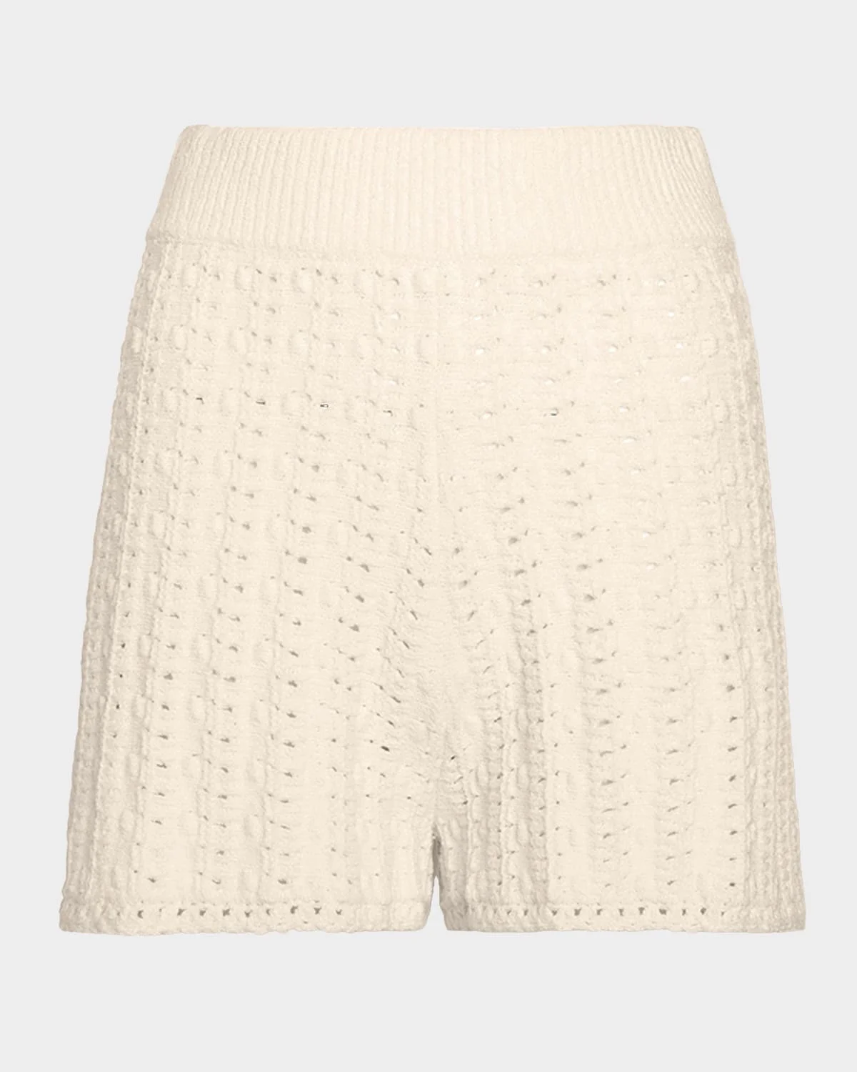 Penny Bauble Knit Mini Shorts - 1