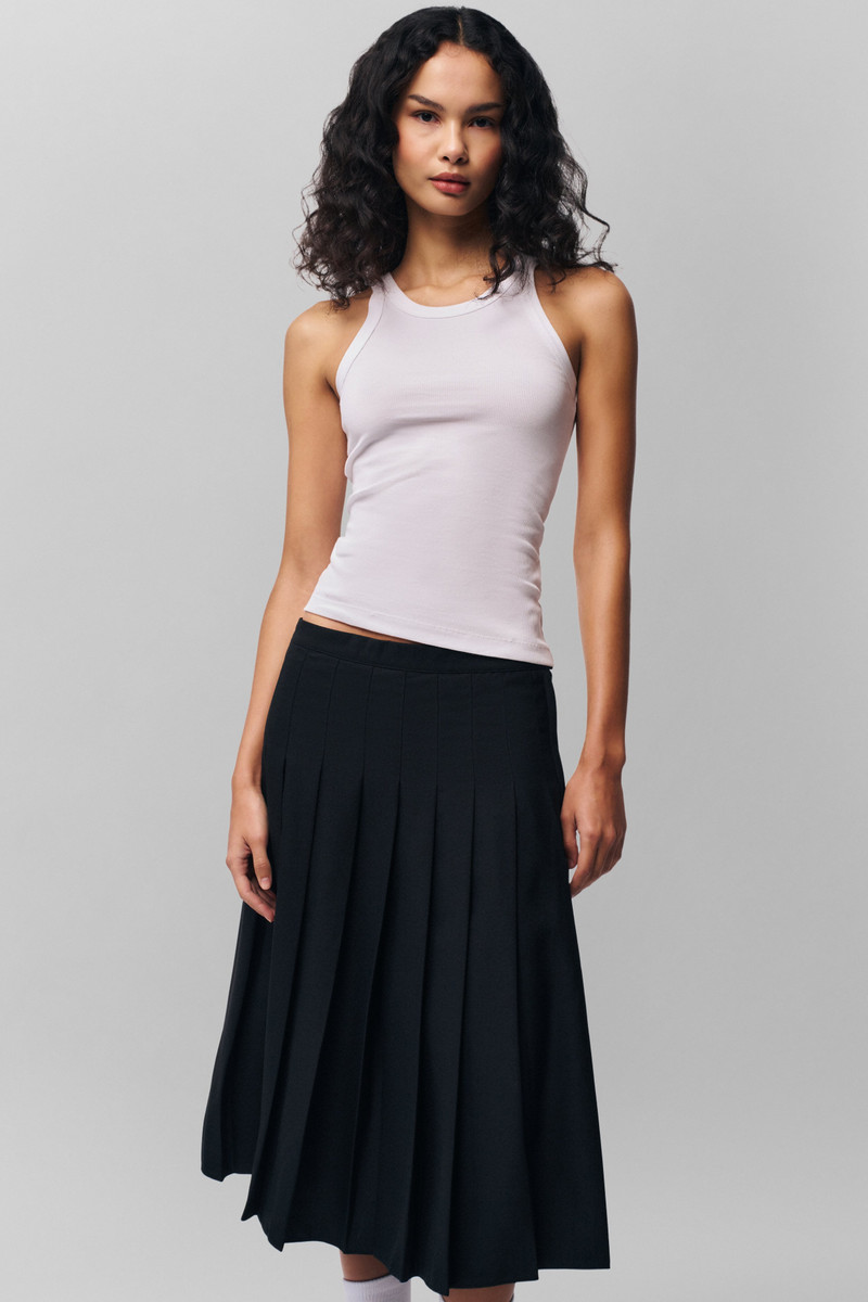GUIZIO GIBSON PLEATED SKIRT outlook