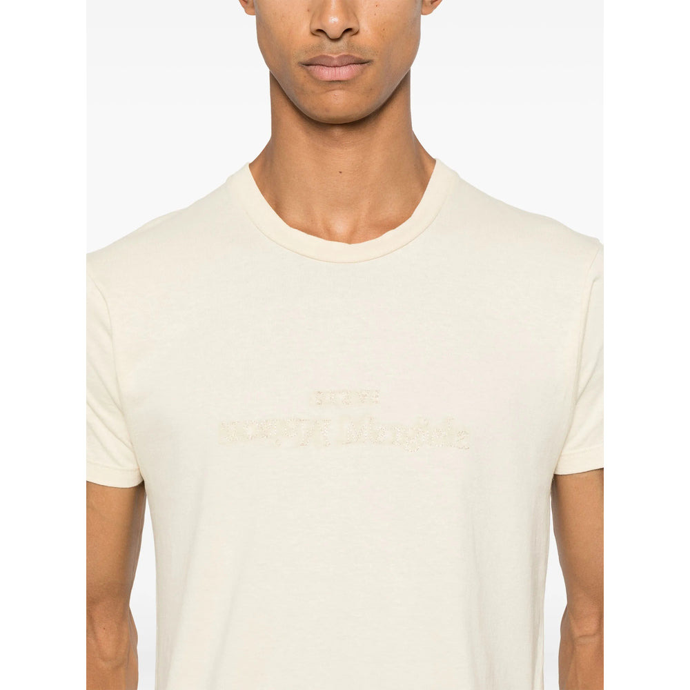 Maison Margiela Yellow T-Shirts & Vests - T-Shirts Men - 4