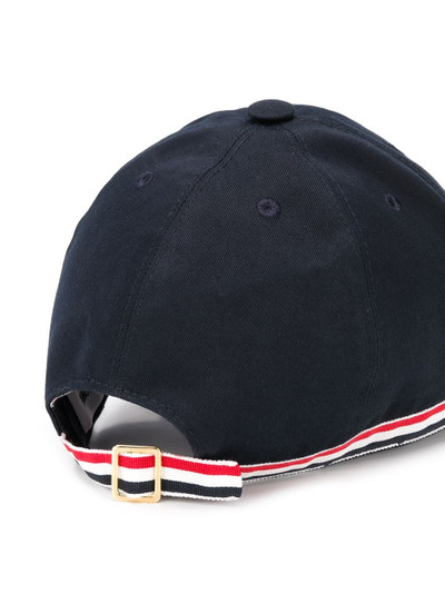 Thom Browne embroidered snake baseball cap outlook