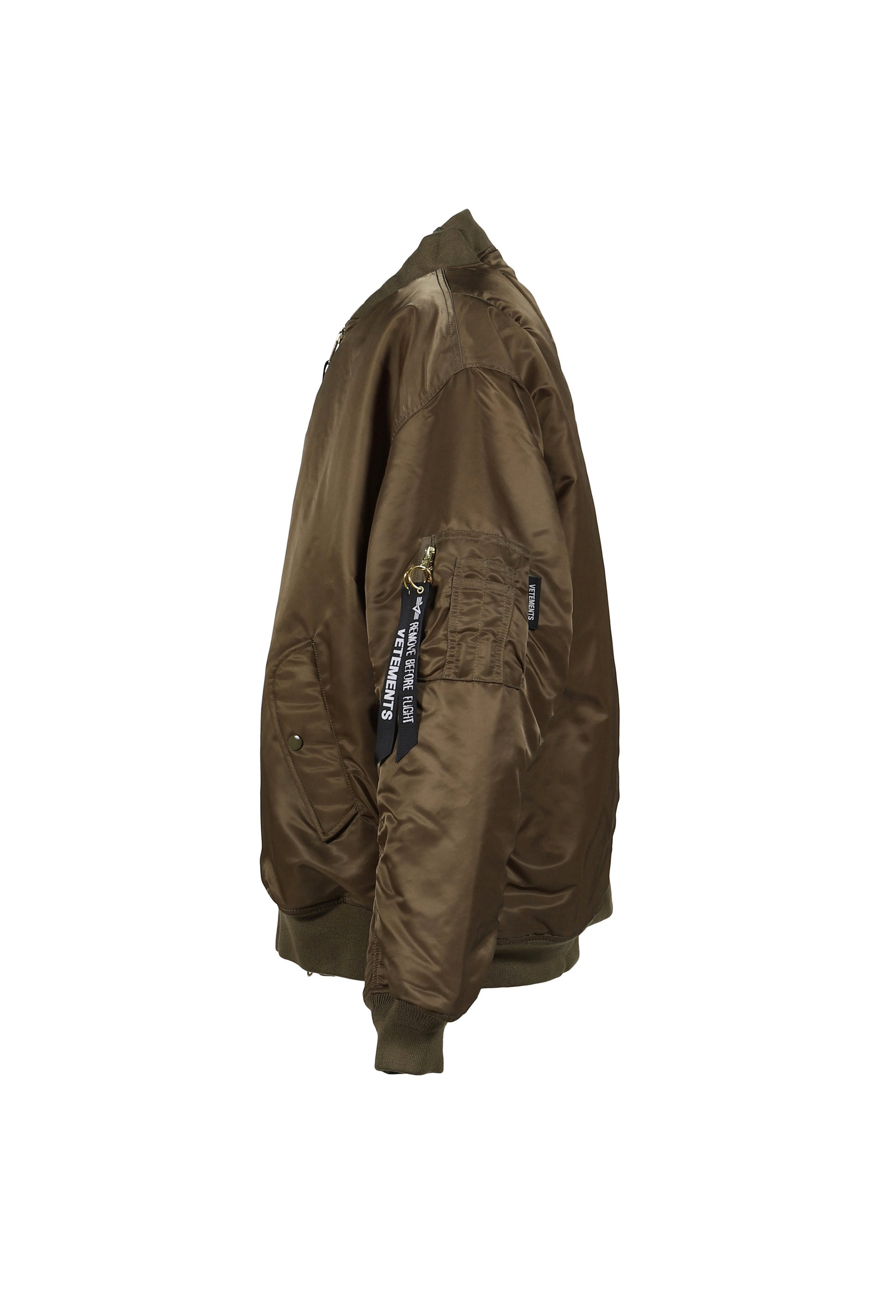 CUT-UP BOMBER JACKET / GRN - 7