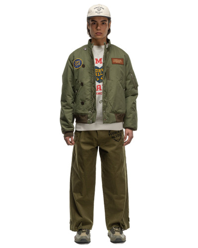 Human Made MILITARY MOTORCYCLE PANTS OLIVE DRAB outlook