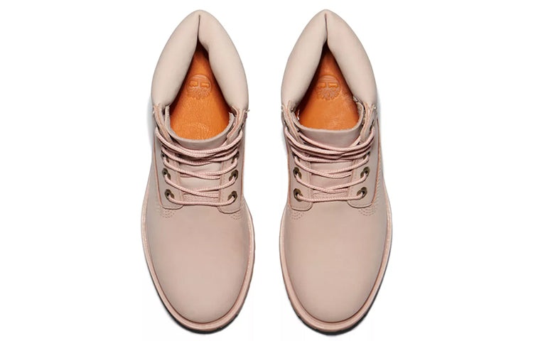 (WMNS) Timberland Premium 6 Inch Waterproof Boots 'Light Pink Nubuck' A5SRF662 - 4