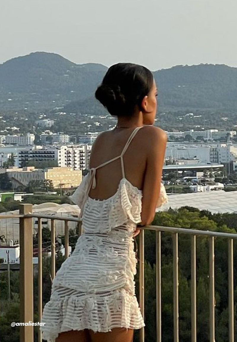 FIORE BIANCO DRESS 6