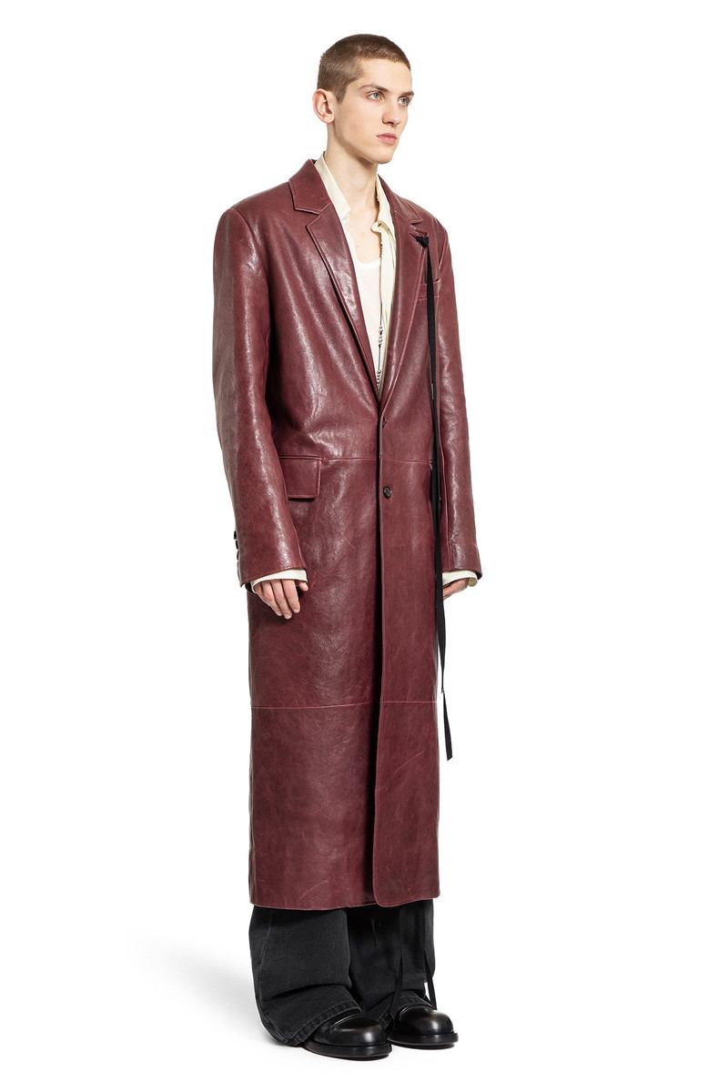 Ann Demeulemeester Hakan-Coat-In-Vintage-Lux-Grained-Leather outlook