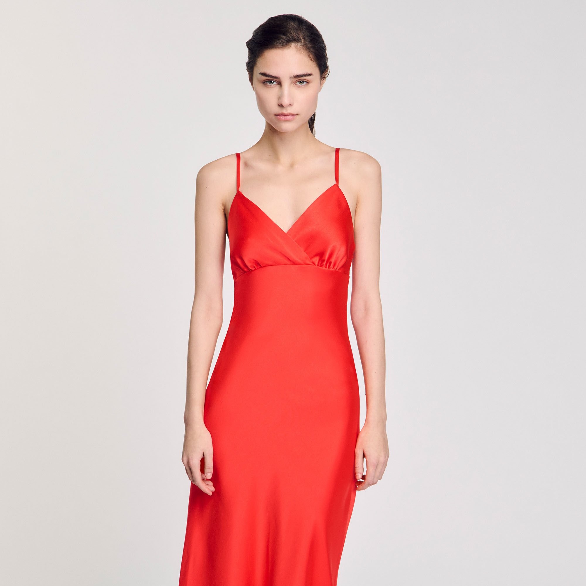 FLOWY DRESS WITH STRAPS - 4
