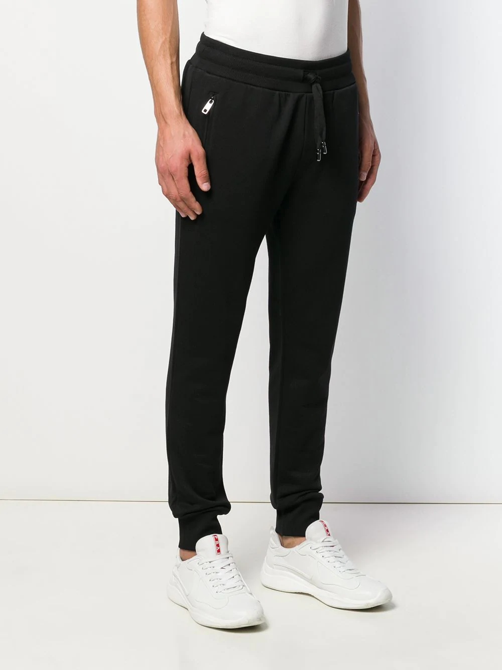 embroidered logo track pants - 3