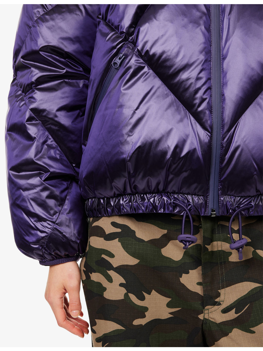 Hooded Shell Puffer Jacket - 6