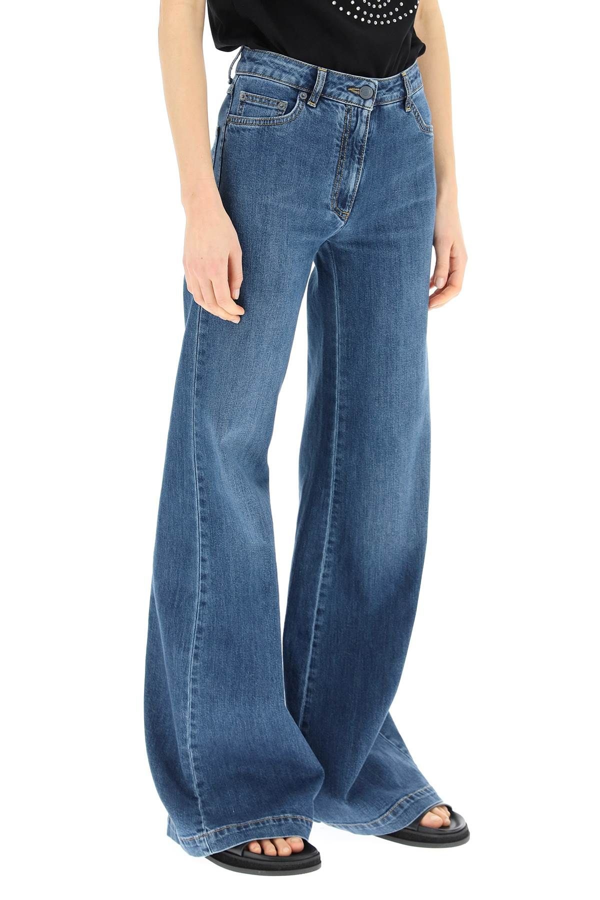 TEDDY BEAR FLARE JEANS - 3