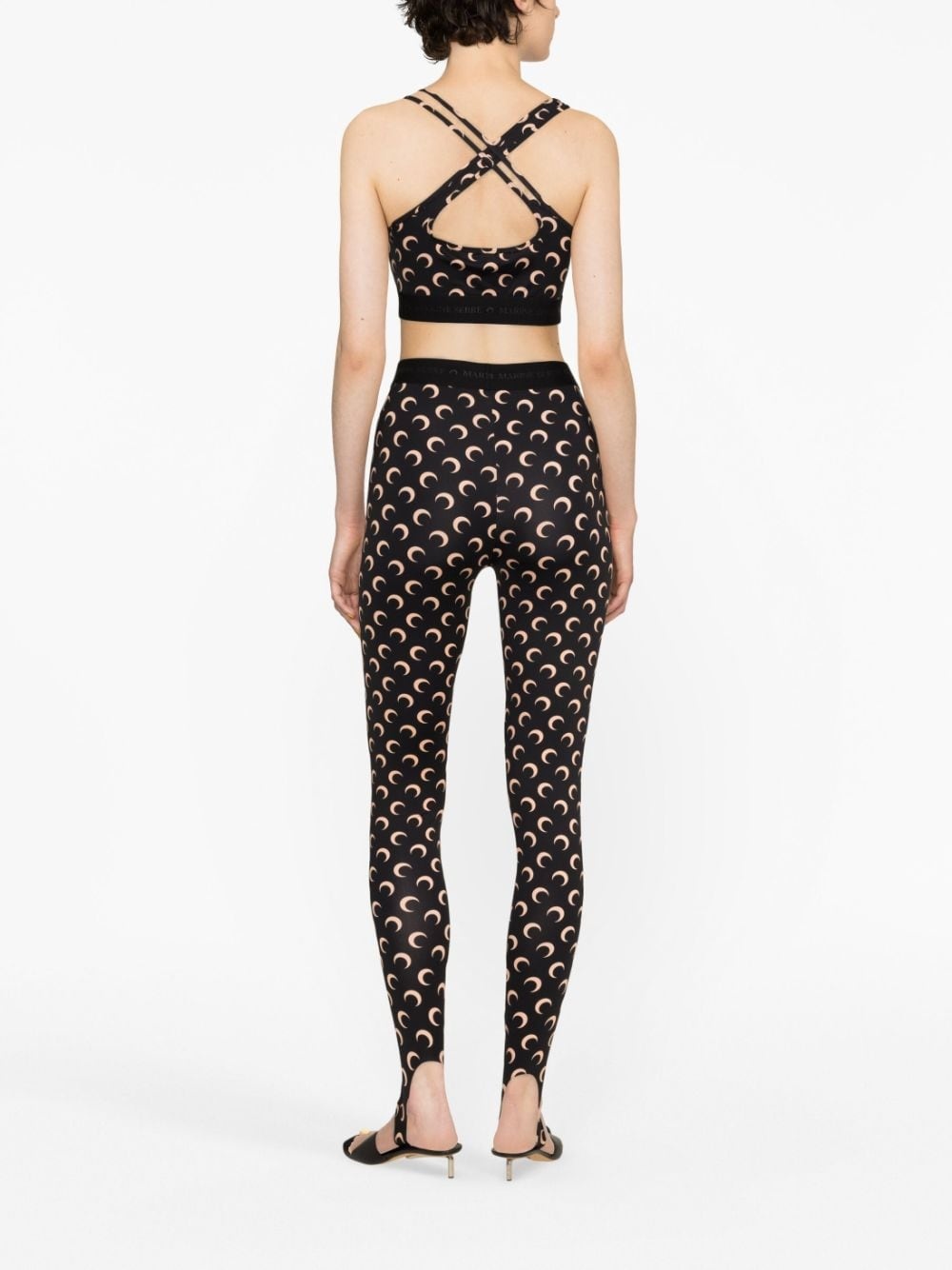 Fuseaux Moon printed leggings - 4