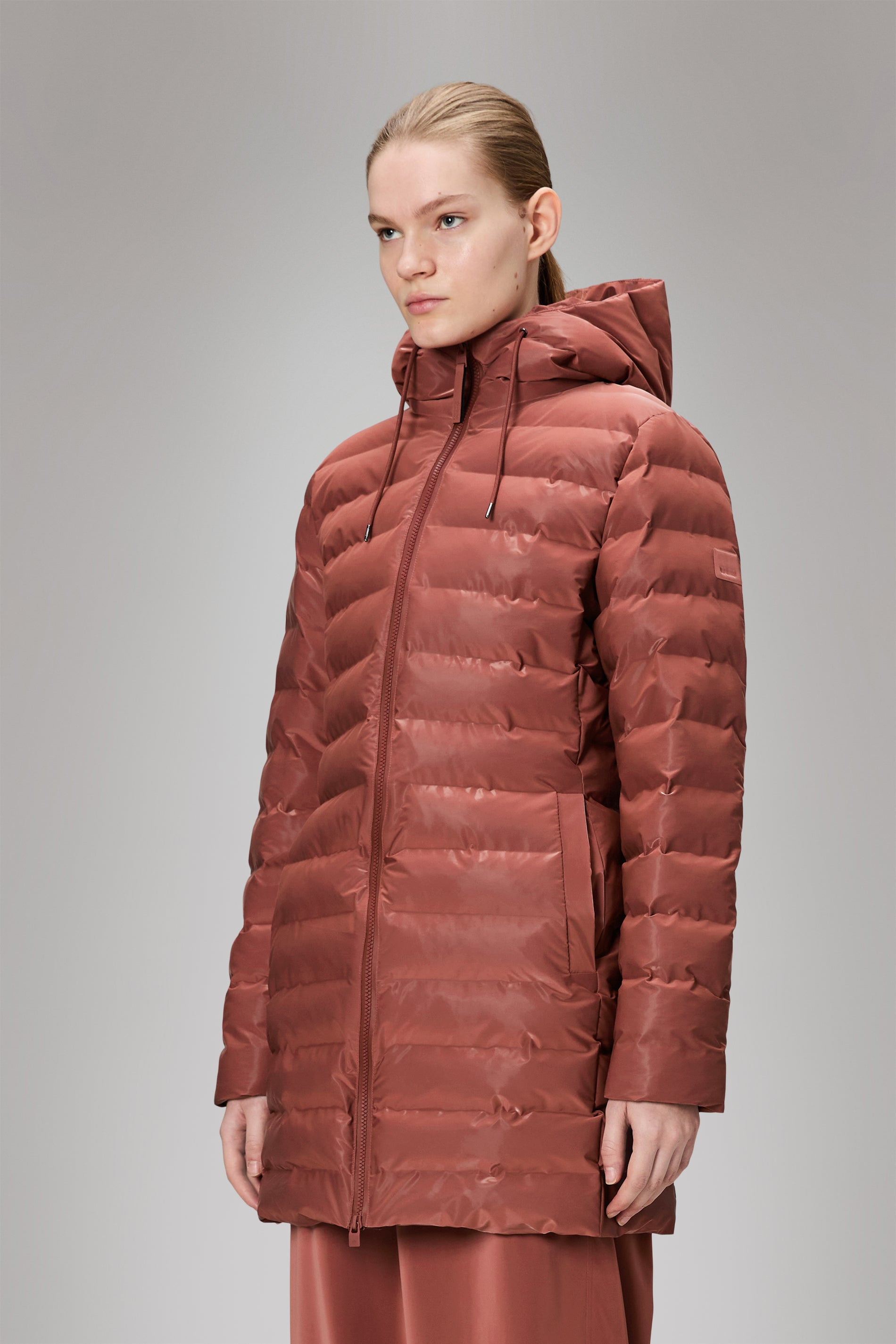 Lohja Long Puffer Curve Jacket - 5