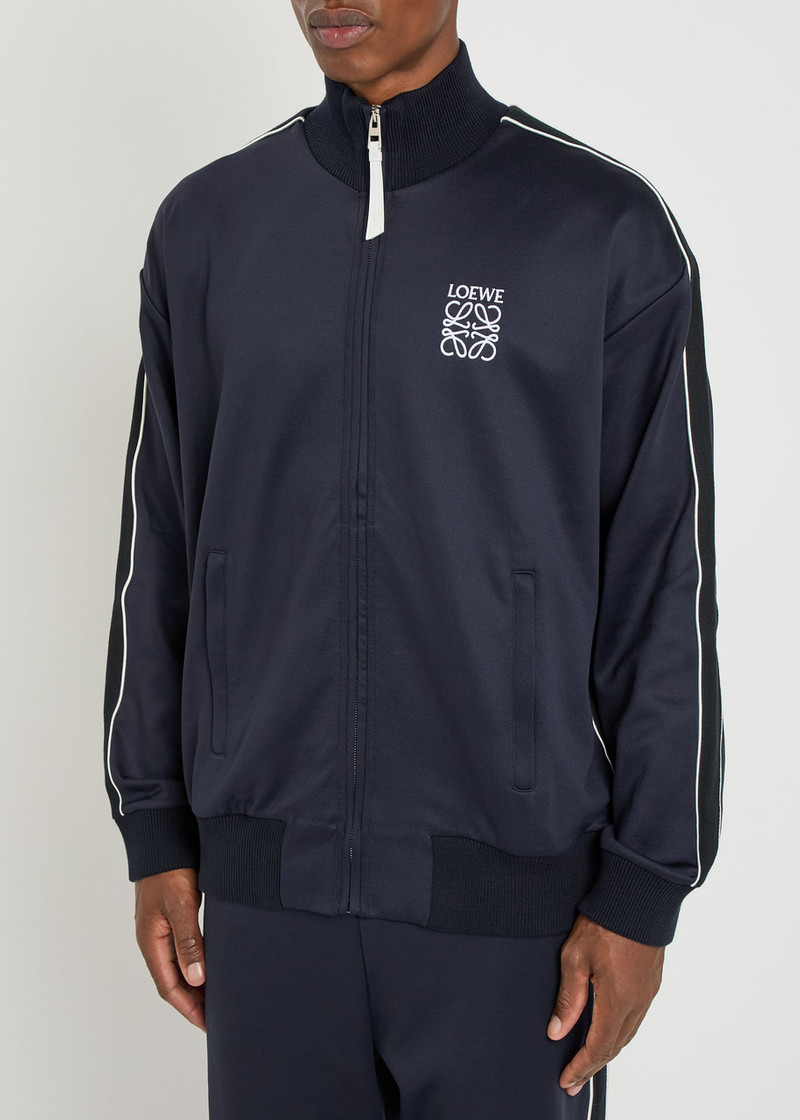 Loewe Loewe Anagram-embroidered Jersey Track Jacket outlook