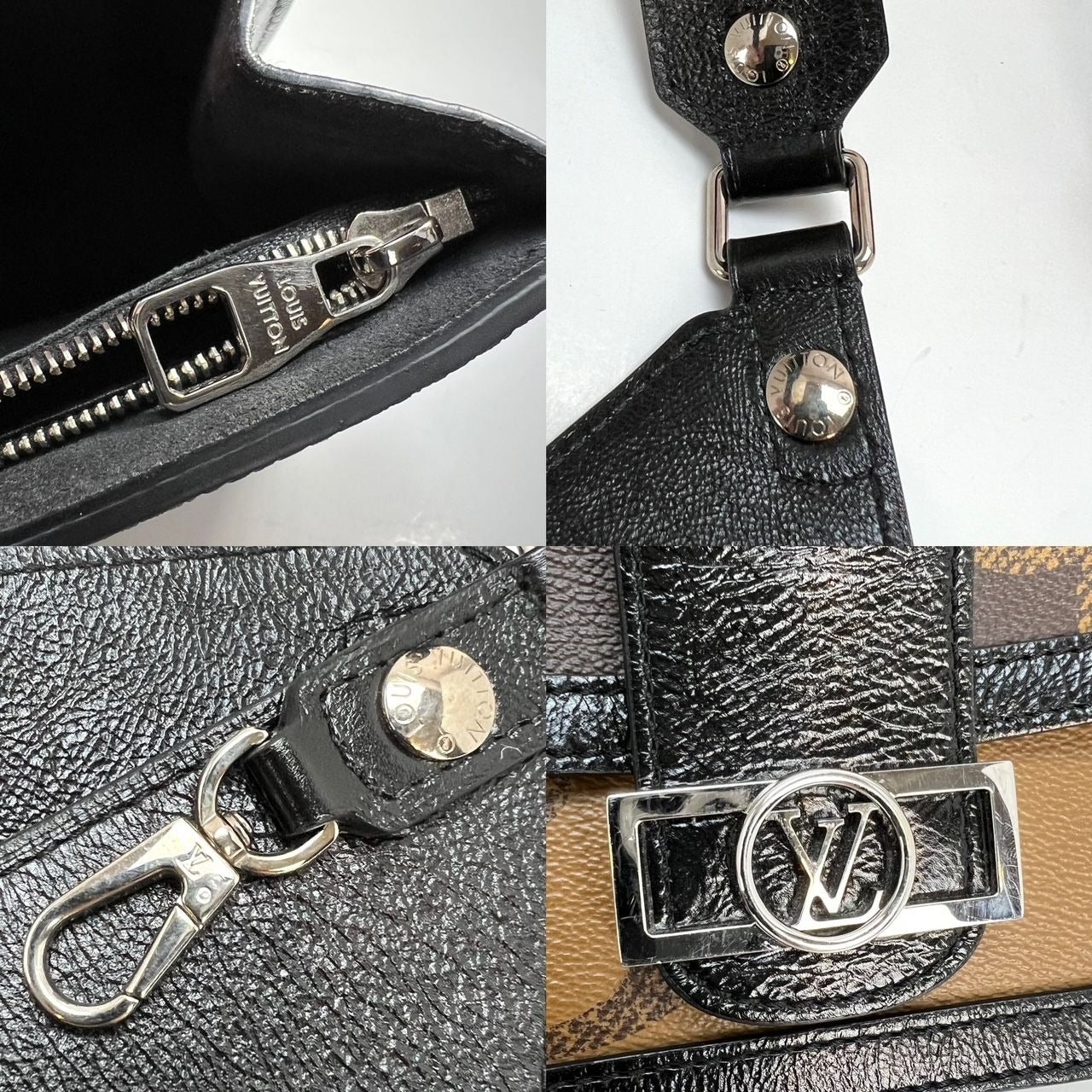 LOUIS VUITTON Reverse Giant Monogram Dauphine Bumbag Clutch - 6