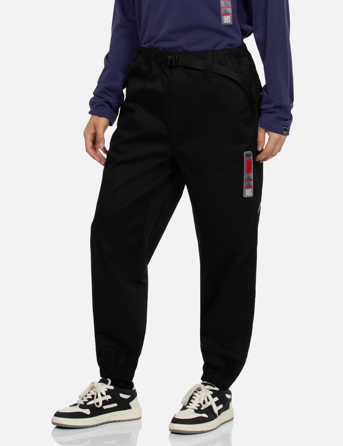 Multiple Seagull Print Regular Fit Joggers - 7