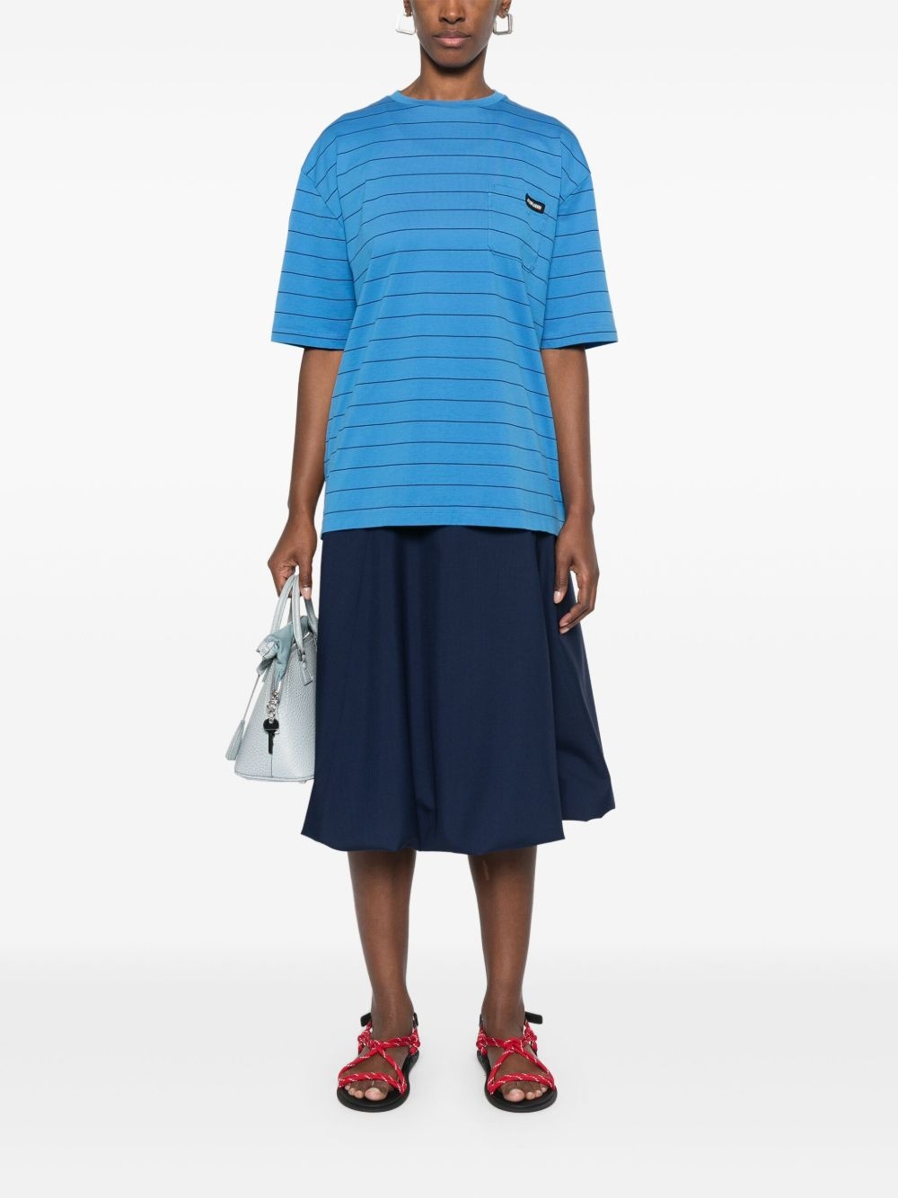 wool midi skirt - 2