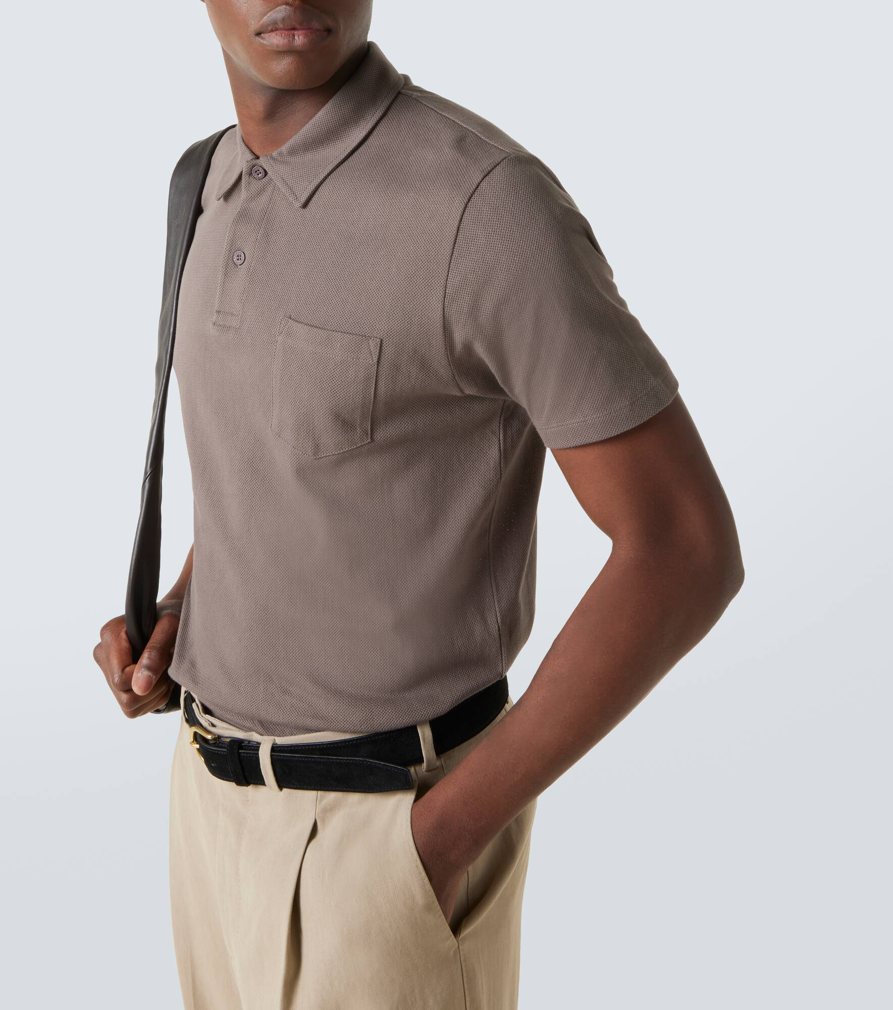 Riviera cotton polo shirt - 5